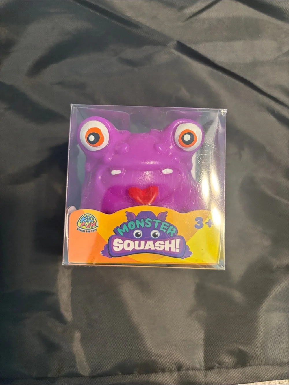 Monster Squash! Purple Squishy Monster Toy by Kid Fun